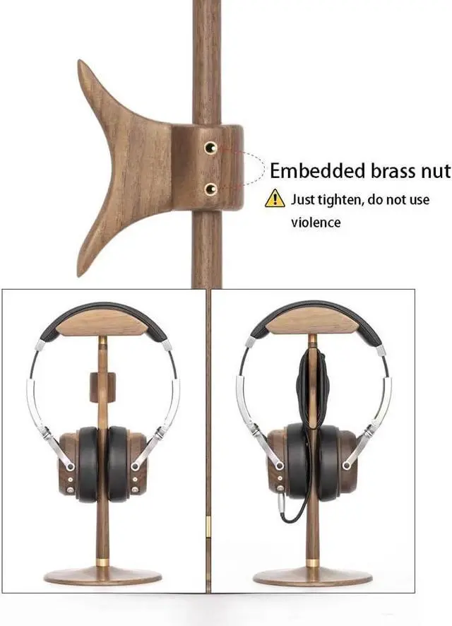 Alt view image 5 of 7 - Headphone Stand, Headset Stand & Durable Headset Holder, Gaming Headset Stand with Storage Base(Color1)