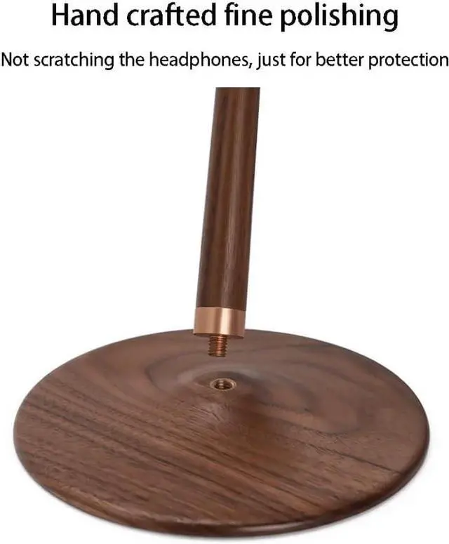 Alt view image 6 of 7 - Headphone Stand, Headset Stand & Durable Headset Holder, Universal Headphone Holder with Storage Base for Gaming
