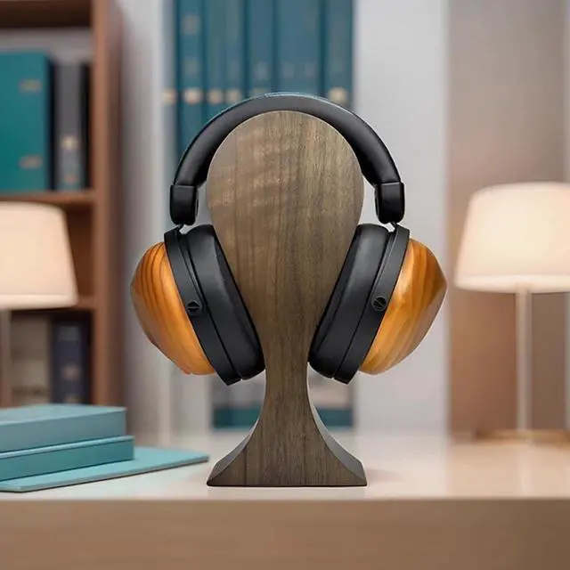 Alt view image 3 of 7 - Headphone Holder Stand for Desk, Gaming Headset Stand with Solid Heavy Base, Hook for All Headphone Sizes, Gaming Desk Accessories