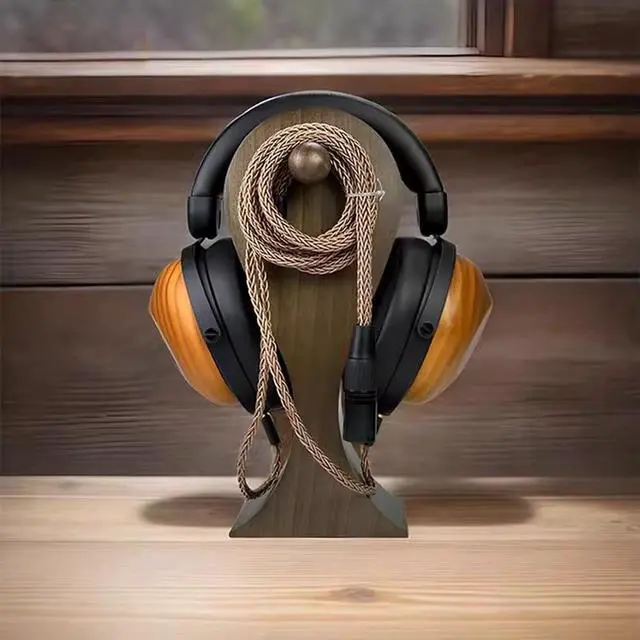 Alt view image 4 of 7 - Headphone Holder Stand for Desk, Gaming Headset Stand with Solid Heavy Base, Hook for All Headphone Sizes, Gaming Desk Accessories