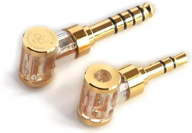 Alt view image 3 of 4 - 2.5mm Balanced Female to 3.5mm / 4.4mm Male Earphone Jack Adapter MP3 HiFi Player Audio Converter(DJ35AG and DJ44AG)