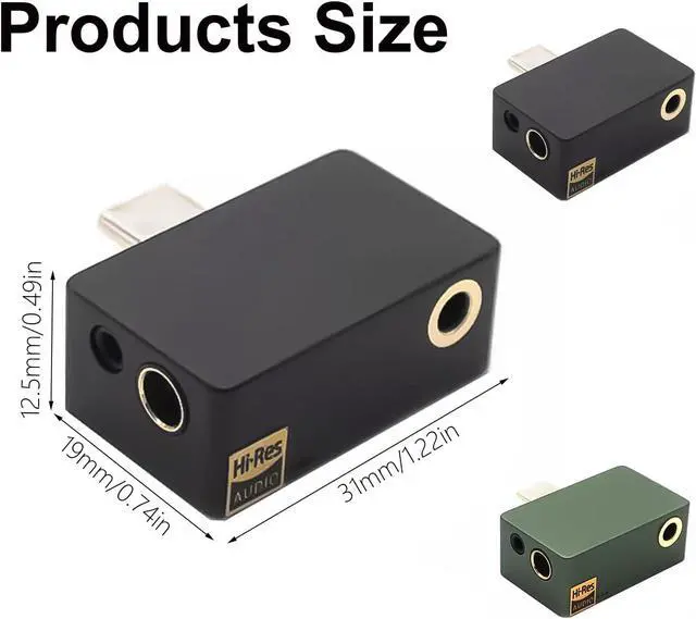Alt view image 5 of 7 - Sound Plugs Adapter Headphone Amplifiers for Music Equipment Stereo Sound for Home and Studio Use 2x200mW Output