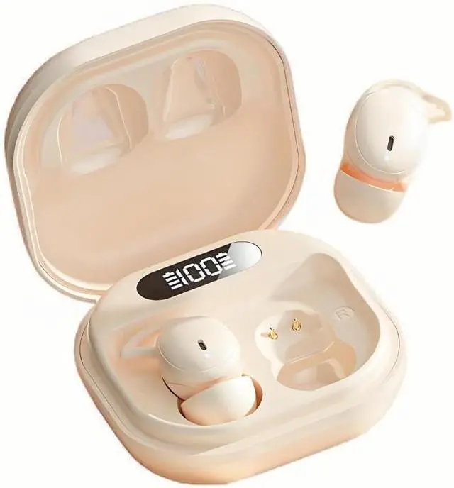 Main image of Wireless Sleep Earbuds with Bluetooth 5.4, Ultra-Light in-Ear Invisible Earphone, Comfortable Sleep Headphones for Side Sleepers for Night Use