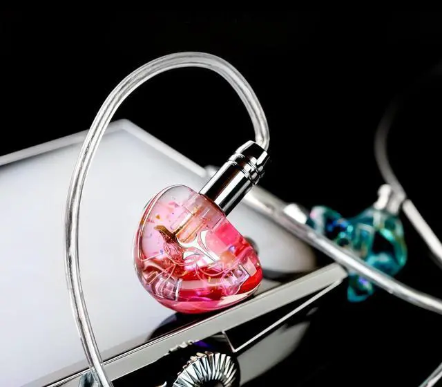 Alt view image 5 of 6 - SeeAudio Yume IV Dual Balanced Armature IEMs, 2BA HiFi in-Ear Monitor Earphones, Wired Earbuds with Silver-Plated OFC Detachable Cable, Ergonomic Design for Audiophiles, Musicians (3.5mm)