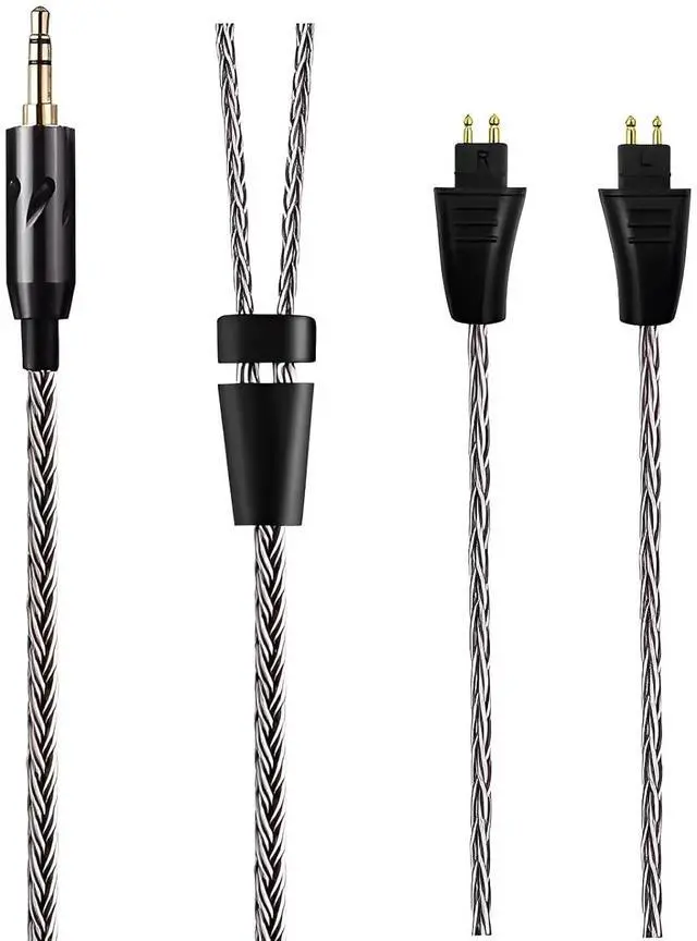 Main image of 16-Strand 2.5mm 3.5mm 4.4mm 6.35mm 6N OCC Balanced Cable 4.6ft Compatible with FOSTEX TH909, TH900MKII, TH610 Headphones