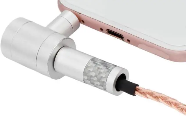 Alt view image 4 of 7 - LIHUA T Shape 4.4mm Balanced Female to 3.5mm TRS Male Converter Headphone Earphone Adapter for PHA-2A TA-ZH1ES LN007086(3.5mm to 4.4 Female)