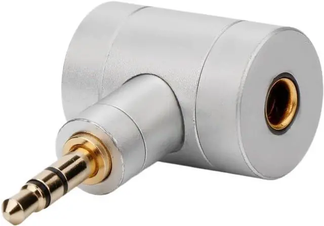 Alt view image 6 of 7 - LIHUA T Shape 4.4mm Balanced Female to 3.5mm TRS Male Converter Headphone Earphone Adapter for PHA-2A TA-ZH1ES LN007086(3.5mm to 4.4 Female)