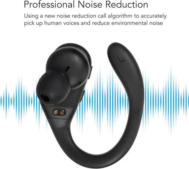 Alt view image 2 of 7 - Bluetooth Translator Earbuds with 144 Languages Support, Noise Reduction Stereo Wireless Language Translator Earbuds with Charging Case