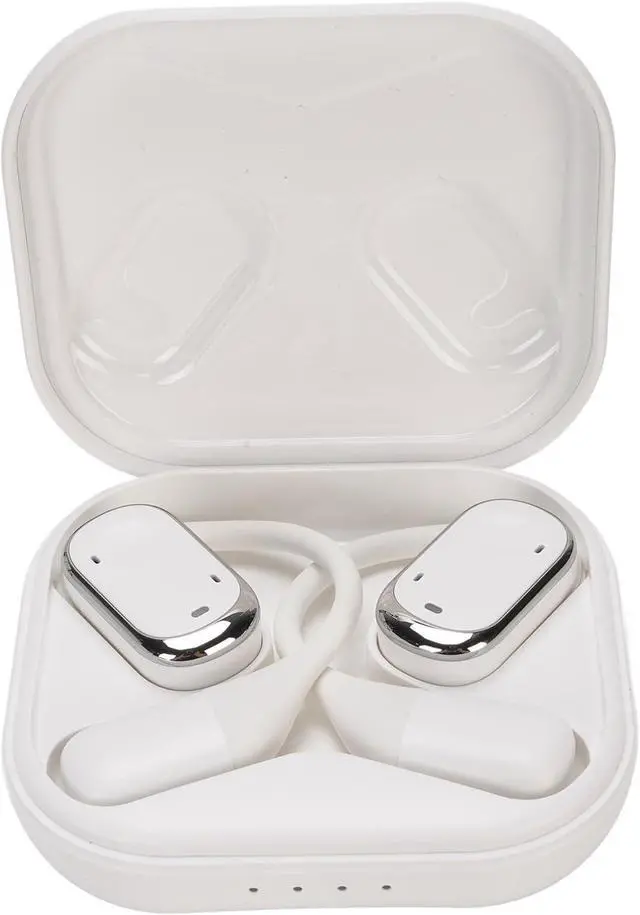 Alt view image 7 of 7 - Real Time AI Language Translator Earbuds 144 Languages and Dialects Translation Earbuds APP Enabled Portable Translator Earbuds Device for Travel Business Study 60H Battery (White)