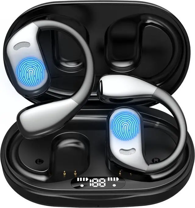 Main image of 2025 AI Language Translator Earbuds Real Time, OWS 3-in-1 Translation Earbuds 144 Languages & Accents and Long Battery Life, Ideal for Travel and Business (Black)