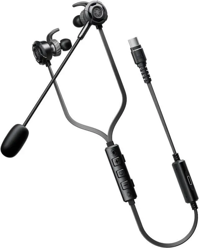 Alt view image 3 of 7 - Ergonomic in Ear Gaming Headsets Headphone with USB C Cable and Double Sound Chambers Enhances Auditory Earphone/676