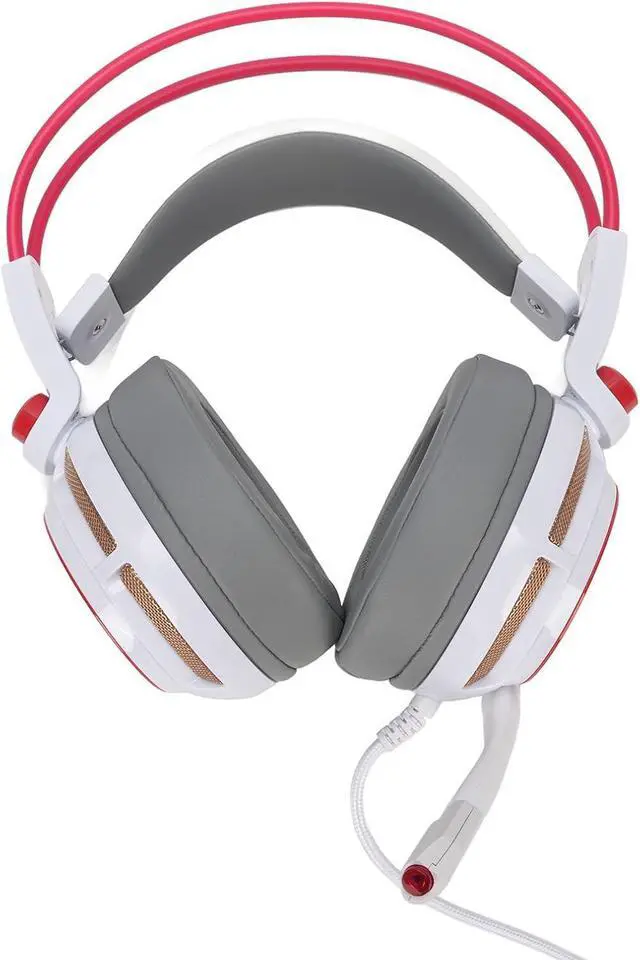 Main image of Yoidesu Gaming Headset with Microphone, Over Ear Headphones with 7.1 Surround Sound Multi Channel Vibrating, USB Headsets LED Light for Laptop & PC with Game Lovers