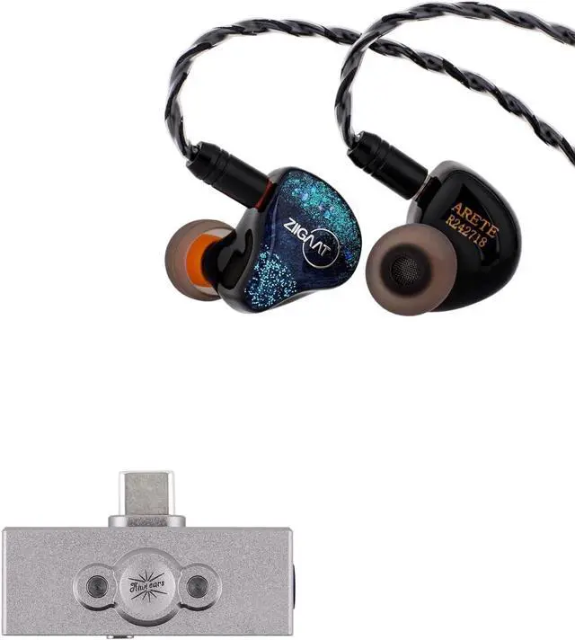 Main image of Linsoul ZiiGaat x Fresh Reviews Arete in Ear Monitor, 1DD+4BA Hybrid Earphone IEM Kiwi Ears Allegro Pro Upgraded IEM Earphone DAC/AMP