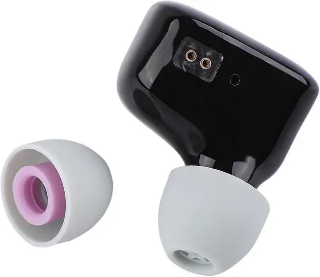 Alt view image 7 of 7 - Linsoul ZiiGaat Lush in Ear Monitor, 1DD+4BA Hybrid Earphone IEM, Studio Monitor Tunning Wired Earbuds with Detachable Cable(Silver) Kiwi Ears Flex Earbud Tips, Replacement Silicone IEM Tips