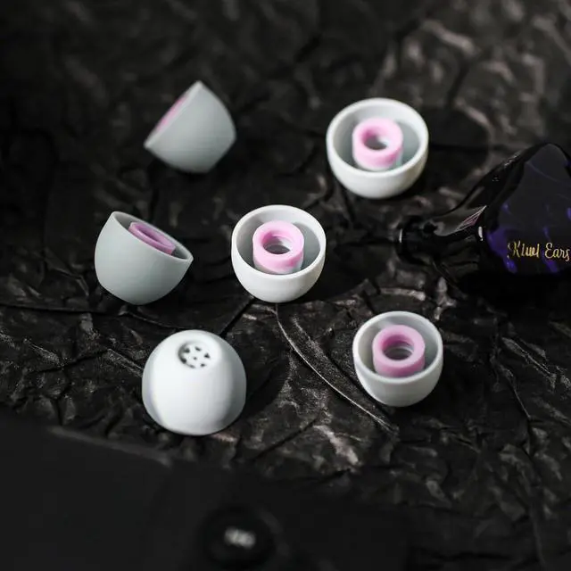 Alt view image 7 of 7 - Linsoul ZiiGaat Arcanis in Ear Monitor, Professional 2DD+5BA Hybrid IEM Earphone + Kiwi Ears Flex Earbud Tips, Replacement Silicone IEM Tips