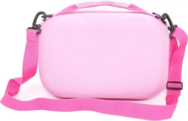 Alt view image 2 of 6 - GETGEAR VR Headset Case for compatible with Sony PlayStatioin VR 2, also fits for Meta Quest 3 / 3S with Battery Strap like BOBOVER S3 Pro/KIWI (Pink)