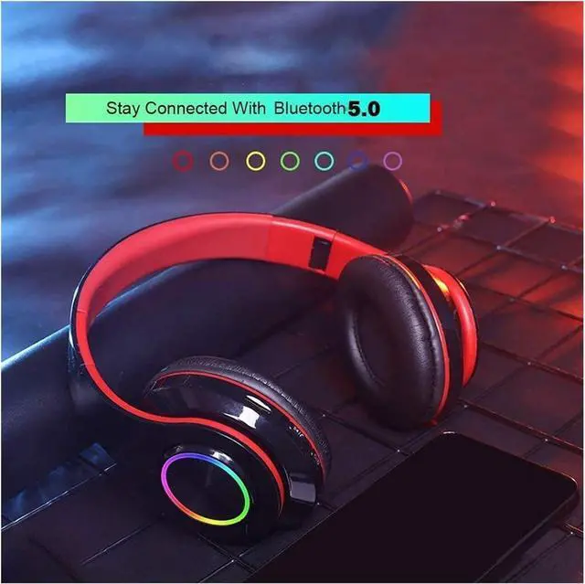 Alt view image 5 of 6 - Noise Cancelling Headphones Hi-Res Sound 10H Playtime Comfortable Fit Bluetooth Headphones