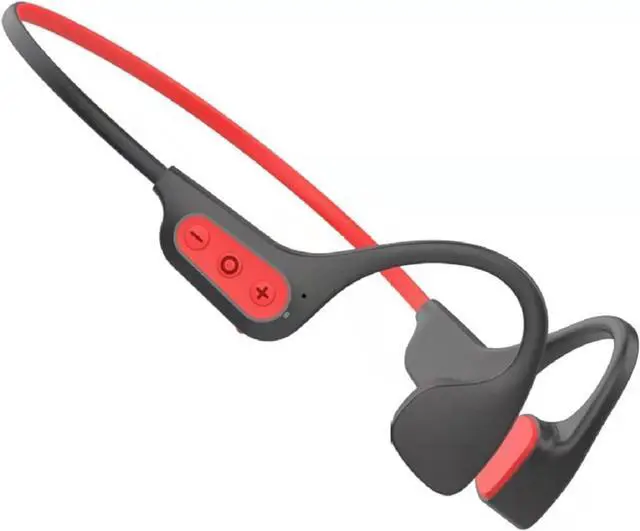 Main image of Wireless Earbuds - Bone Conduction On Ear Headphones IPX6 Waterproof Sports Headset,200 mAh Battery Capacity and 8 Hours of Playback Time,Ergonomic Running Music Earphones for Running,Cycling & Gym(Re