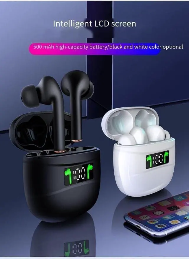 Alt view image 7 of 7 - Wireless Earbuds Bluetooth Bluetooth Sports Light-Weight Earbud with Mic for Phone Laptop PC TV Running Workout