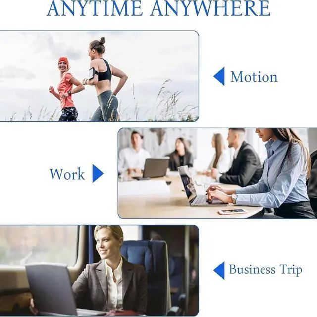 Alt view image 7 of 7 - Roostick Translator, Roostick Translator Earbuds, Ailymur V2 Translator Earbuds, Translation Earbuds Real Time, Ai Headphones Language Translation, Wireless Bluetooth Translation Earbuds-Black+White