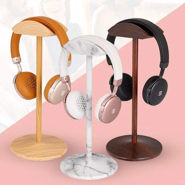 Alt view image 6 of 6 - Headphone Stand Headphone Holder Universal Headphones Stand Holder Gaming Headset Stand Earphone Display Rack Hanger Bracket for Over Ear Headsets Headset Stand Headset H