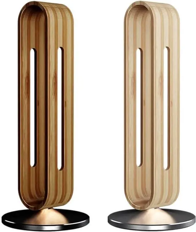 Alt view image 4 of 6 - Headphone Stand Headset Holder Headset Stand Creative Earphone Display Rack Hanger Holder Bracket Wood Aluminum Over The Ear Headphone Holder