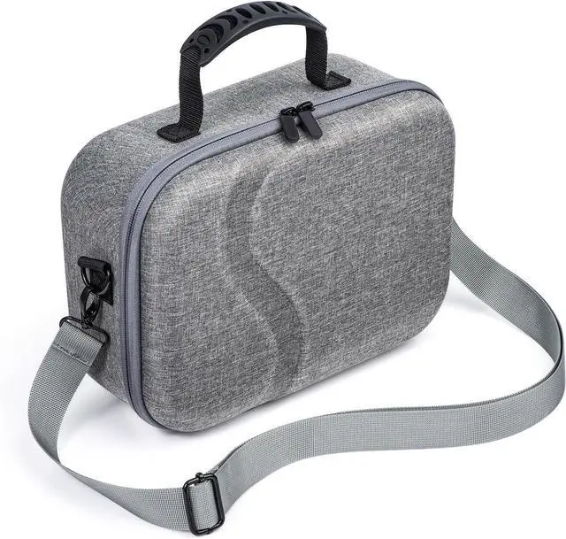 Alt view image 7 of 7 - Portable Travel Carrying Case For Quest3 Shockproof Storage Bag With Handle