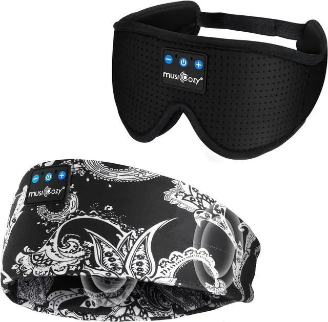 Main image of MUSICOZY Sleep Headphones Bluetooth 5.4 Headband, Sports Wireless Earphones Sweat Resistant Earbuds Sleeping Headphone with Ultra-Thin HD Stereo Speaker for Workout Running Cool Gadgets Unique Gifts