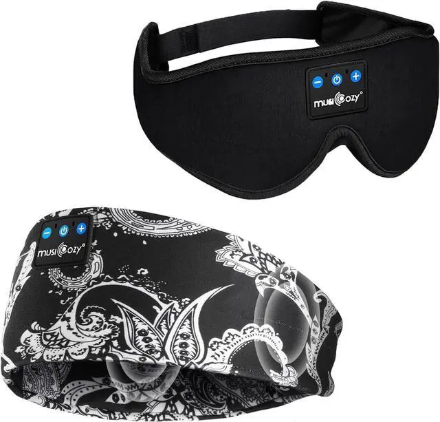Main image of MUSICOZY Sleep Headphones Bluetooth 5.4 Headband, Sports Wireless Earphones Sweat Resistant Earbuds Sleeping Headphone with Ultra-Thin HD Stereo Speaker for Workout Running Cool Gadgets Unique Gifts