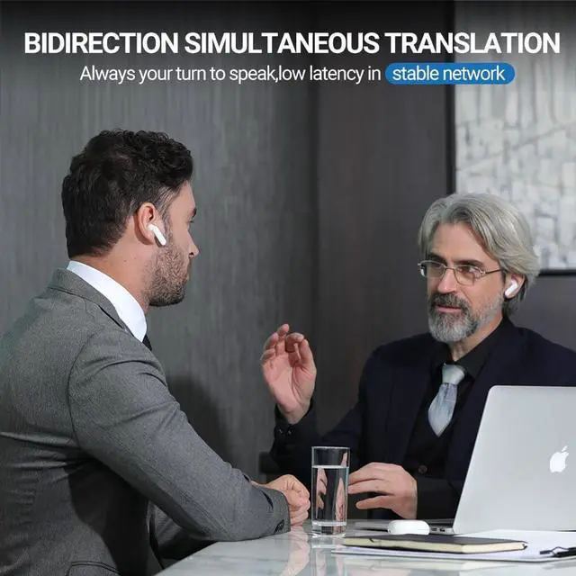 Alt view image 2 of 7 - Timekettle WT2 Edge W3 Translator Device,Bidirection Simultaneous Translation, Translator Earbuds with 40 Languages, Real time Translator,Fast Reaction with Revolutionary Al Tech, Online Version