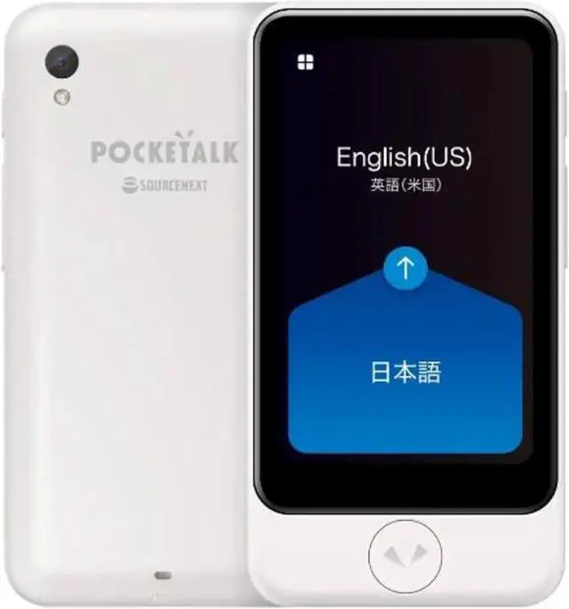 Main image of Pocketalk Plus -Real Time, Two-Way Voice & Camera 84+ Language Translator - Extra Large Screen, Longer Battery Life, HIPAA Compliant - Perfect for Travel, Business, Doctors, Nurses, Teachers, Students