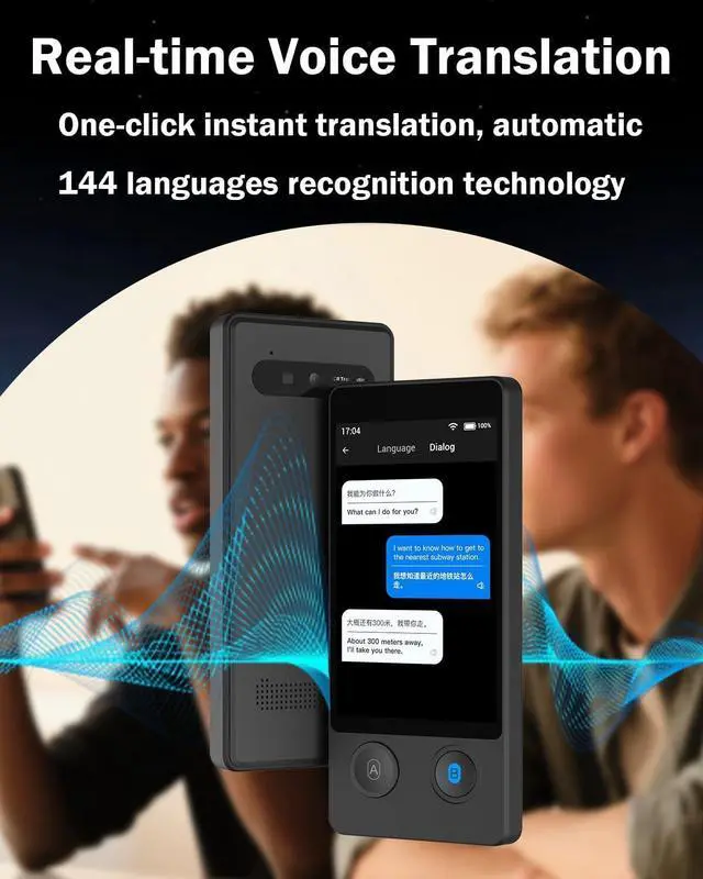 Alt view image 3 of 7 - Wooask Offline Language Translator W12 Upgraded Version No WiFi Needed, Supports 144 Languages Translation Photo Translation High Accraucy Fast Translator