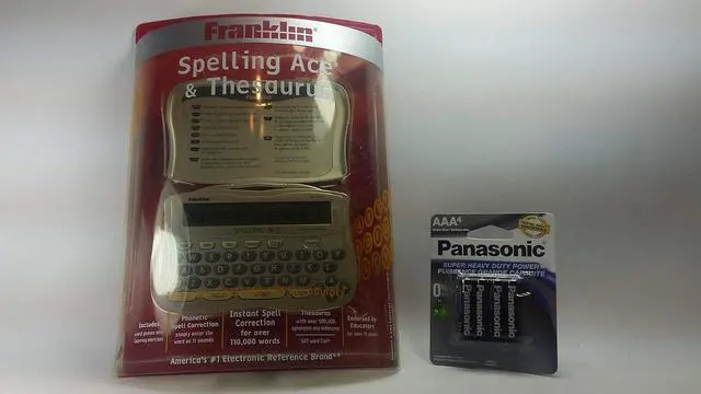 Alt view image 4 of 4 - Franklin Spelling Ace with Thesaurus