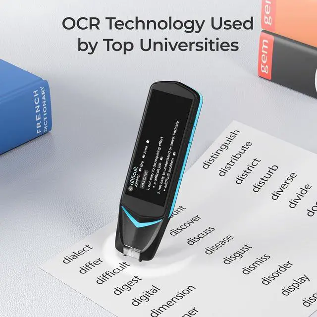 Alt view image 5 of 6 - Dictionary Pen Collins Dictionaries Translation Reading Pen Scan Reader Pen 4, Including 7 Lauguages Dictionary, 112 Lauguages Translation
