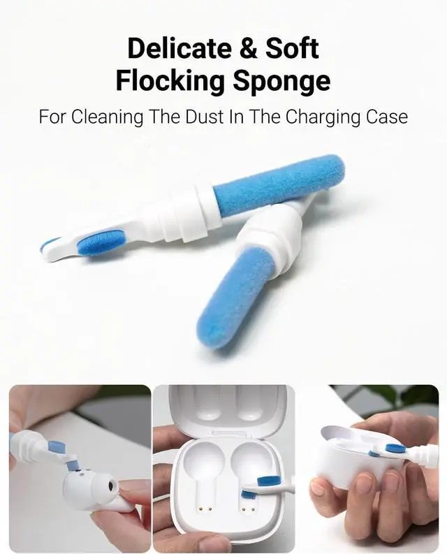 Alt view image 7 of 7 - Timekettle M3 Language Translator Earbuds, Two-Way Translator Device with APP for 40 Languages and 13 Offline Translation Packs, Offline Version, White Bundle with 1 Earbuds Cleaning Pen