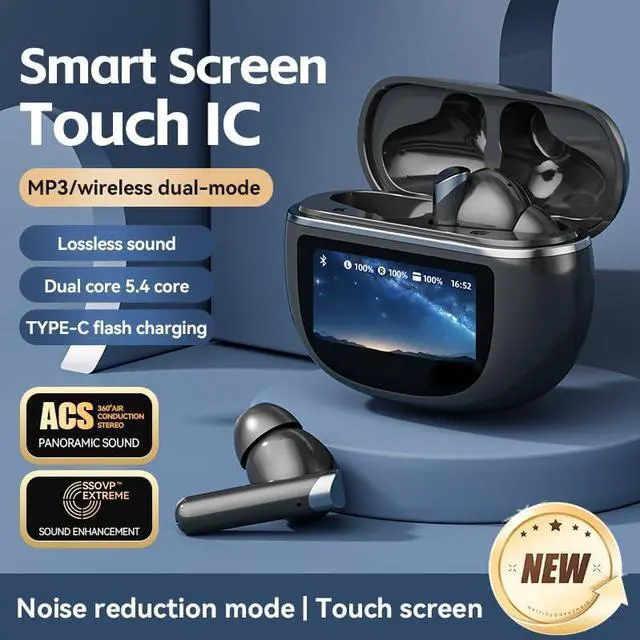 Alt view image 3 of 7 - AI Real-Time Translation Earbuds,Wireless Earbuds,144 Languages Ear Buds,Two-Way Translator Earbuds, Bluetooth Headphones, Ear pods Wireless,HD Sound Translating Earbuds for Travel, Business