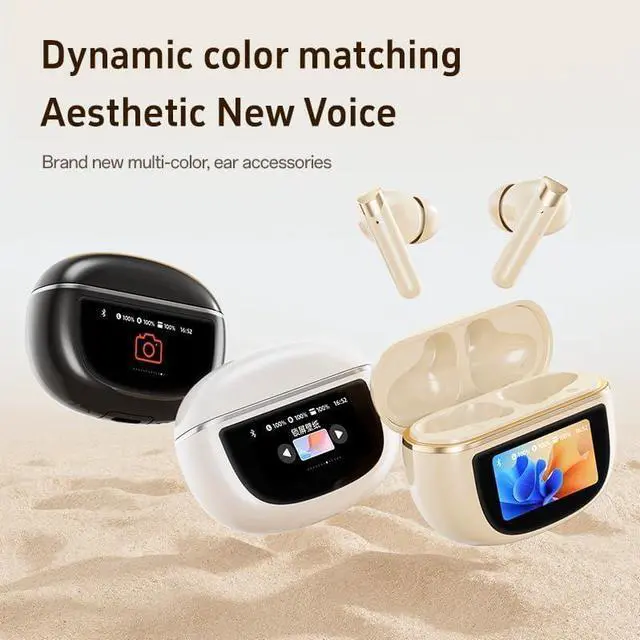 Alt view image 4 of 7 - AI Real-Time Translation Earbuds,Wireless Earbuds,144 Languages Ear Buds,Two-Way Translator Earbuds, Bluetooth Headphones, Ear pods Wireless,HD Sound Translating Earbuds for Travel, Business