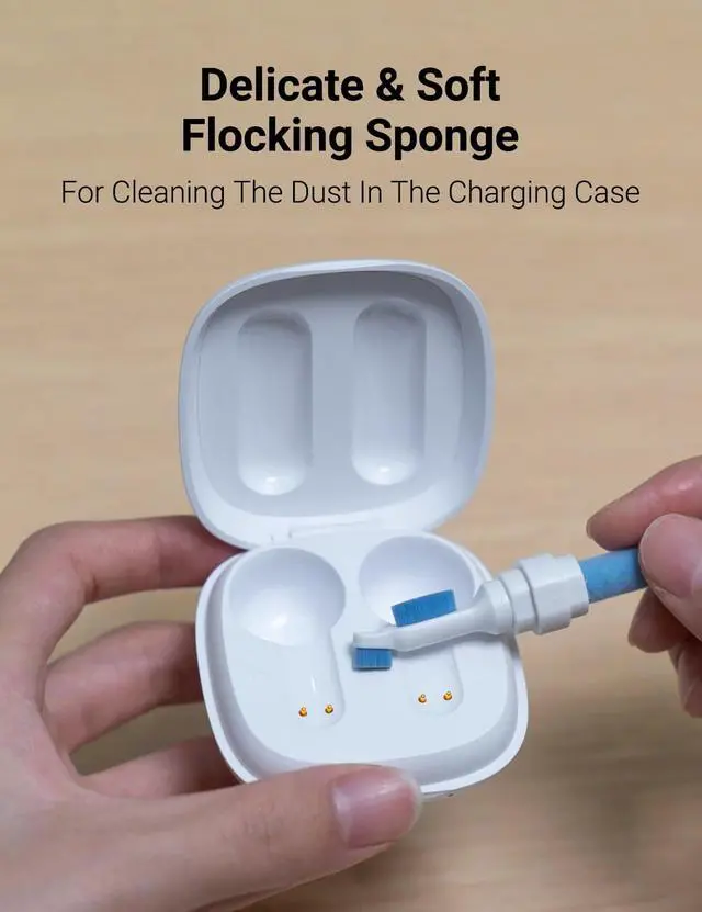 Alt view image 7 of 7 - Timekettle WT2 Edge/W3 Translator Device-Bidirection Simultaneous Translation, Translator Earbuds with 40 Languages, Online Version, Black Bundle with 1 Earbuds Cleaning Pen