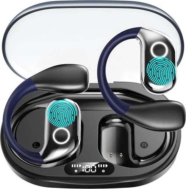 Main image of AI Language Translation Earbuds, 144-Language Translator Earbuds Real Time Compatible with iOS & Android, Bluetooth 5.3 Headphones Translating Device for Travel and Business, Black