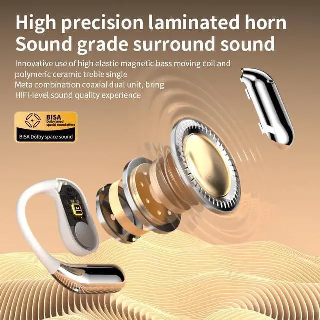 Alt view image 5 of 7 - Language AI Translator Earbuds Real-time: 3-in-1 Translation Earbuds Two-Way Translating Earbuds with 144 Languages & Accents, Watch Earphones fit iOS and Android for Travel and Business - Silver