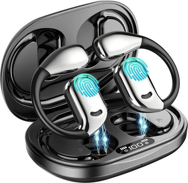 Main image of AI Translation Earbuds Real Time, Wireless Earbuds,3-in-1 Language Translator Earbuds, Two-Way Open Ear Headphones, HD Sound,Noise Canceling Ear Buds Wireless Bluetooth Earbuds for Travel, Business