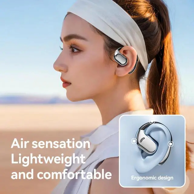 Alt view image 5 of 7 - AI Translation Earbuds Real Time, Wireless Earbuds,3-in-1 Language Translator Earbuds, Two-Way Open Ear Headphones, HD Sound,Noise Canceling Ear Buds Wireless Bluetooth Earbuds for Travel, Business