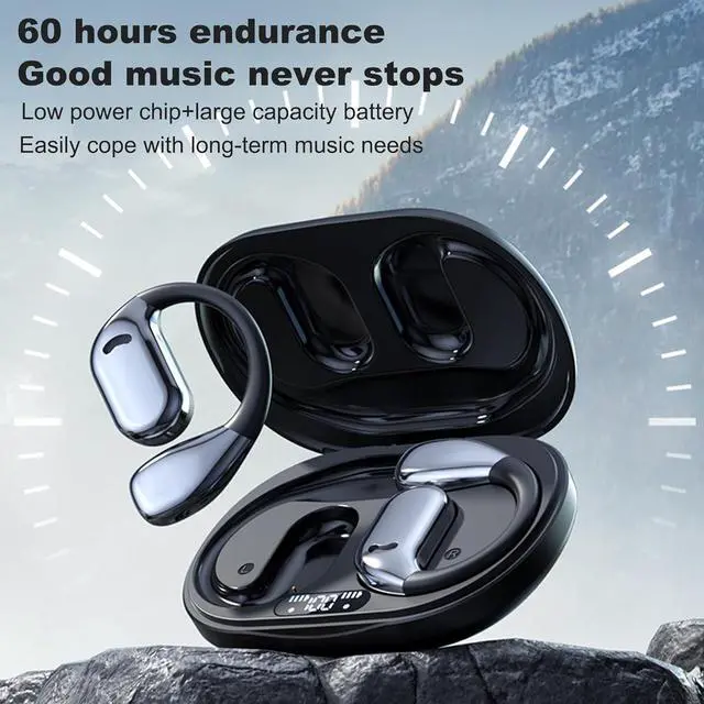 Alt view image 7 of 7 - AI Translation Earbuds Real Time, Wireless Earbuds,3-in-1 Language Translator Earbuds, Two-Way Open Ear Headphones, HD Sound,Noise Canceling Ear Buds Wireless Bluetooth Earbuds for Travel, Business