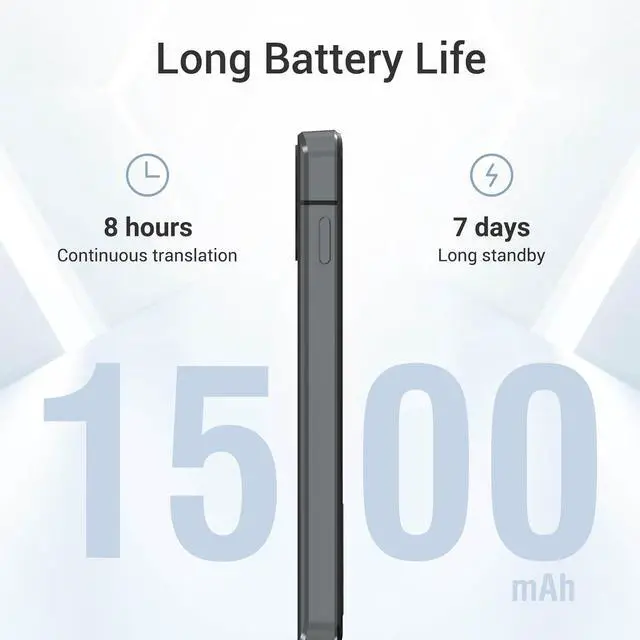 Alt view image 4 of 7 - Wooask W10 Offline Language Translator Device Accurate Online Offline Translation Instant Voice Translation in 144 Different Languages and Accents for Learning, Travel Business