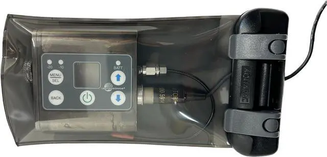 Alt view image 2 of 7 - Aquapac Waterproof Case For Radio Microphone Mini, 5 Year Warranty, Made in the UK, Professional Sound Engineer, For Wired Electronic Devices