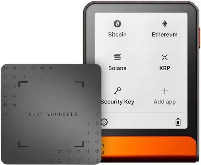 Main image of Ledger Flex - Now Including Ledger Recovery Key - Discover The World's Most intuitive Hardware Wallet, Enhanced with a Quick, Easy Backup Access (Bitcoin Edition)