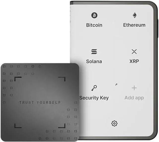Main image of Ledger STAX - Premium from Every Angle - Now Enhanced Recovery Key, Your Private Backup to Access Your Assets with a Secure tap