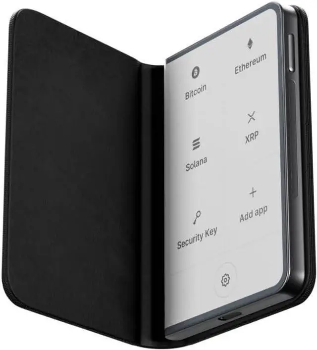 Alt view image 2 of 5 - Ledger STAX - Premium from Every Angle - Now Enhanced Recovery Key, Your Private Backup to Access Your Assets with a Secure tap