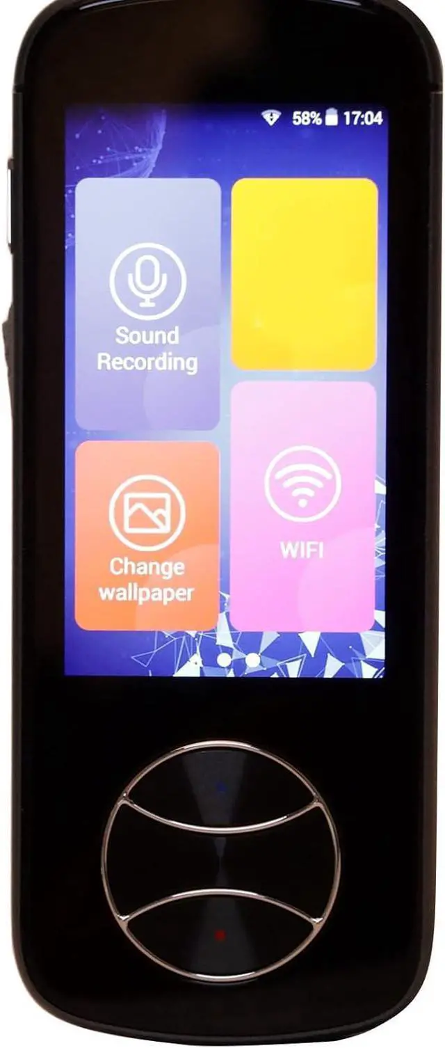 Alt view image 4 of 7 - Keenso Smart Voice Photo Translator 2 Ways Translation Device for Purchasing Travels, Gray Aluminum ALLOG