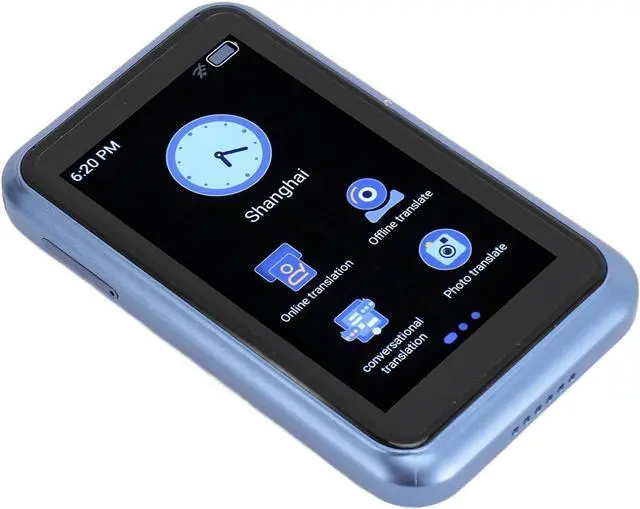 Alt view image 4 of 7 - Language Translator Device, 3.0inch Touchscreen 138 Languages High Accuracy Smart HD Noise Reduction AI Voice Translator with YNMT Neural Network Translation, 74 Online Photo